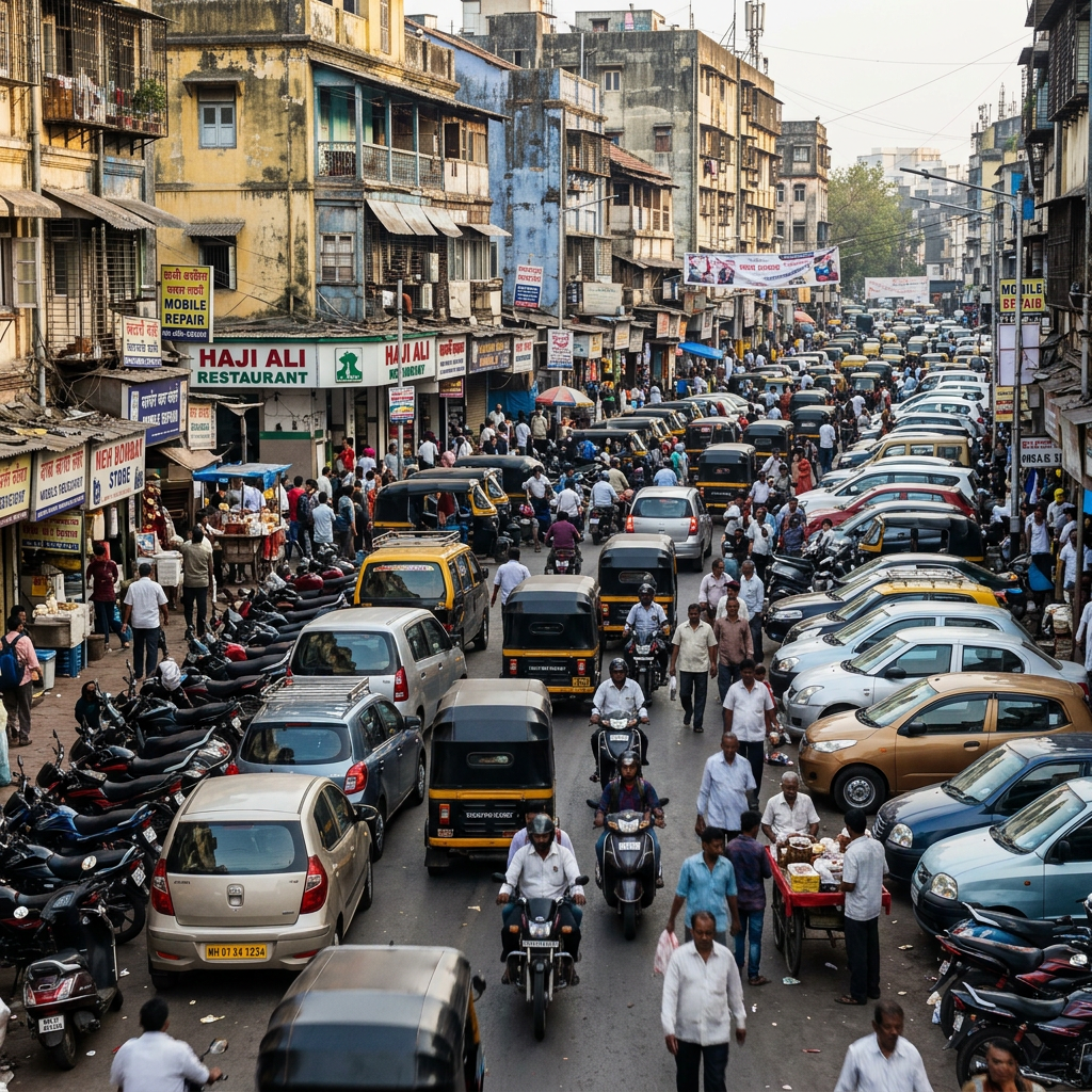 limited Parking space Challenge in Mumbai.